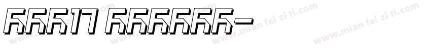 Din17 Normal字体转换